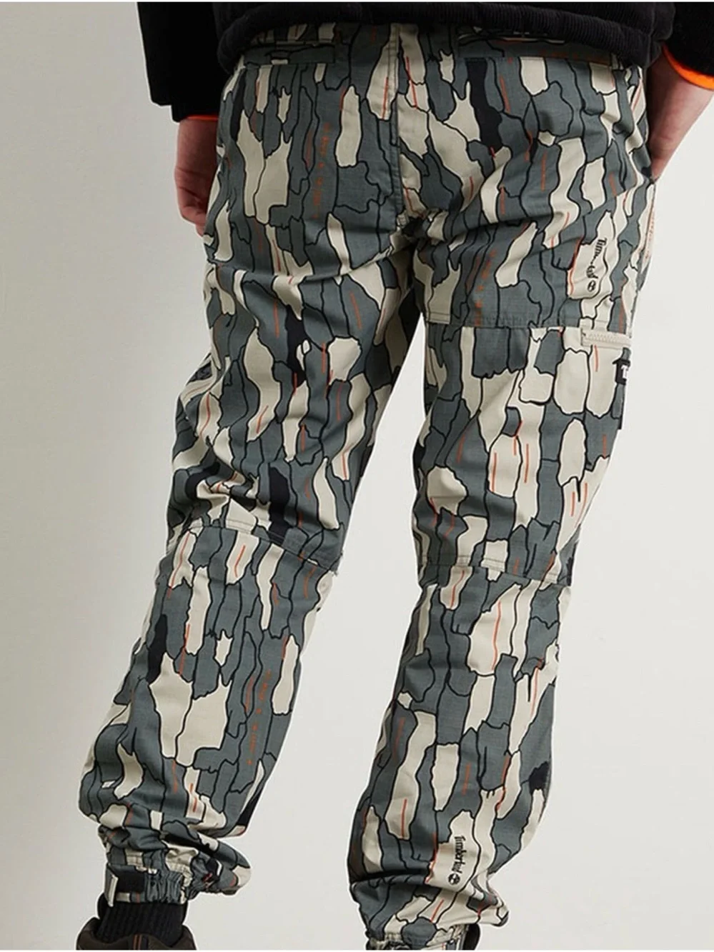 Timberland Eco Water-Resistant Camp Ripstop Jogger Pants Size Medium Camo